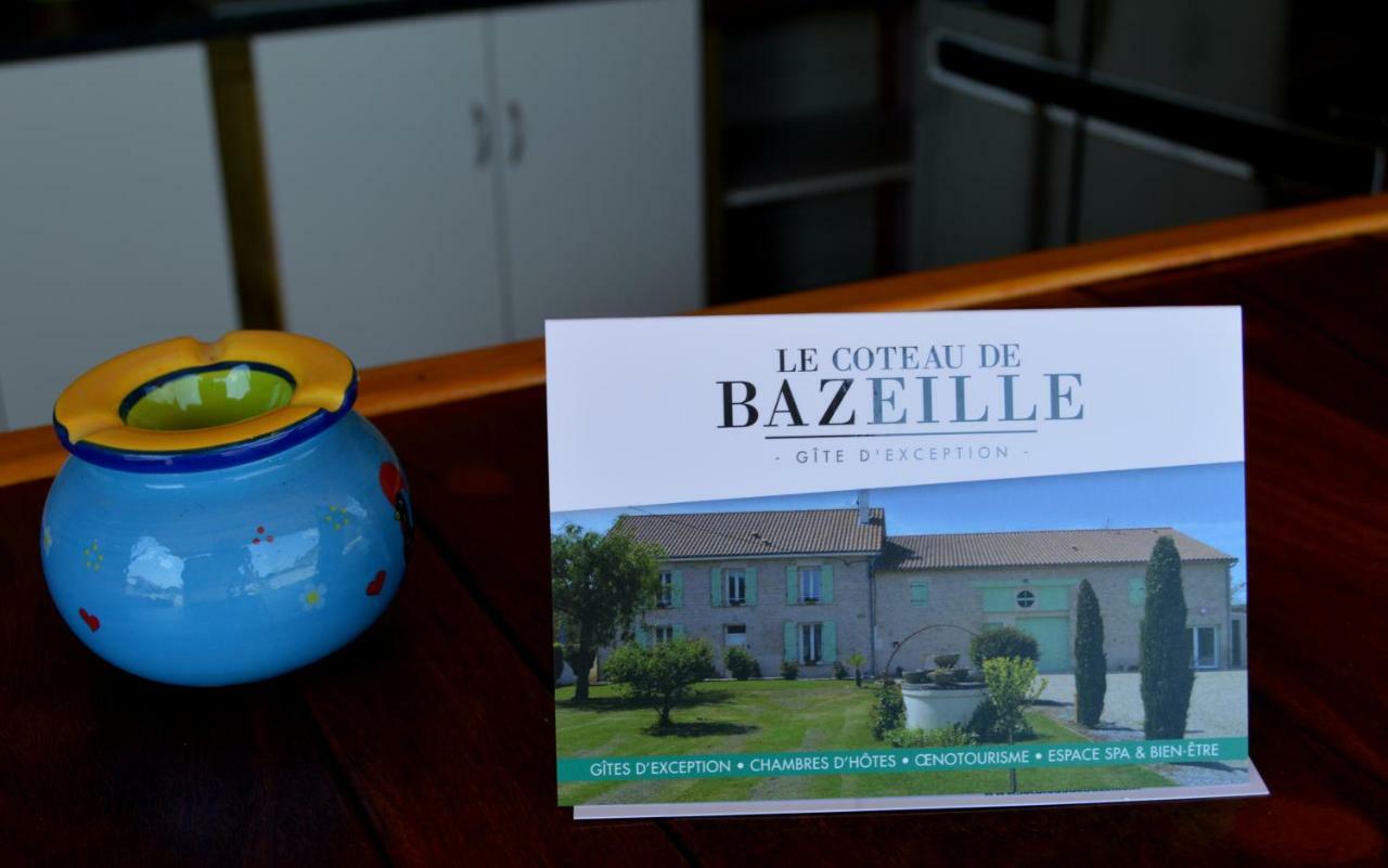 Le Coteau De Bazeille Sauna&Detente Sas Sainte-Bazeille Exterior foto
